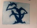 Blauw Ronald Tolman Epreuve d'artiste 1996, Antiek en Kunst, Kunst | Etsen en Gravures, Ophalen