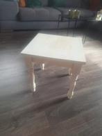 Klein, houten tafeltje, Ophalen, Minder dan 50 cm, Gebruikt, Vierkant