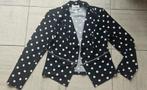 Ribkoff elegant stretch jasje zwart witte stippen maat 40, Maat 38/40 (M), Overige kleuren, Verzenden, Zo goed als nieuw