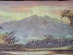 Aquarel Indonesië, Ophalen of Verzenden