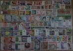 LOT VAN 80 BANKBILJETTEN UIT DE HELE WERELD, Verzenden, Buitenland, Bankbiljetten