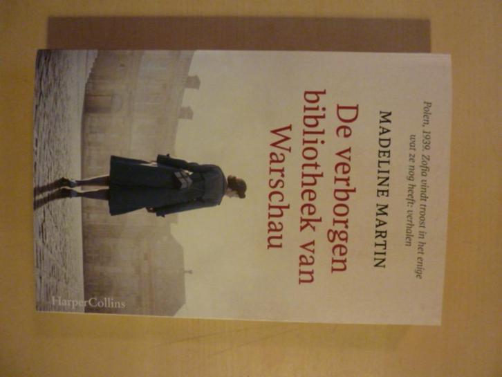 M. Martin - De verborgen bibliotheek van Warschau, Boeken, Oorlog en Militair, Zo goed als nieuw, Overige onderwerpen, Tweede Wereldoorlog