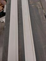 MDF  watervast architraven 70x12mm 2440 mm lang. Wit gespote, Minder dan 25 mm, Nieuw, Ophalen of Verzenden, Plank