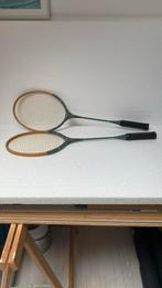 Vintage Dunlop badminton rackets, Sport en Fitness, Badminton, Racket(s), Gebruikt, Ophalen of Verzenden