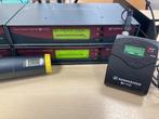 Sennheiser EW100 G2 set met microfoon + zender +2 ontvanger, Muziek en Instrumenten, Microfoons, Ophalen of Verzenden, Gebruikt