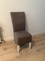Eetkamerstoelen grijs 4 stuks, Huis en Inrichting, Ophalen, Zo goed als nieuw, Grijs, Vier