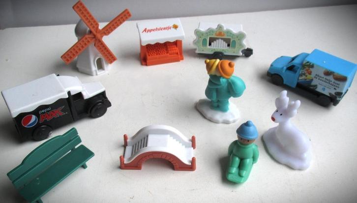 Albert Heijn Mini's~Winterdorp~Draaiorgel~Vrachtwagen~, Verzamelen, Supermarktacties, Albert Heijn, Ophalen of Verzenden