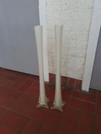 Vintage glazen witte vazen, Ophalen