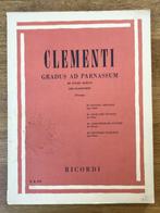 Clementi, Gradus ad parnassum, 29 studies voor piano, Klassiek, Ophalen of Verzenden, Zo goed als nieuw, Artiest of Componist