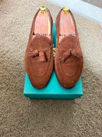 Edward Green Belgravia Snuff suede 9/9,5, Kleding | Heren, Schoenen, Loafers, Bruin, Ophalen of Verzenden, Zo goed als nieuw