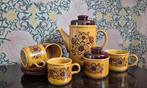 Vintage 70s koffie/thee servies, Huis en Inrichting, Keuken | Servies, Ophalen of Verzenden, Zo goed als nieuw, Overige stijlen