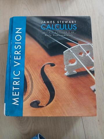 James Stewart Calculus, metric version, 8e editie beschikbaar voor biedingen