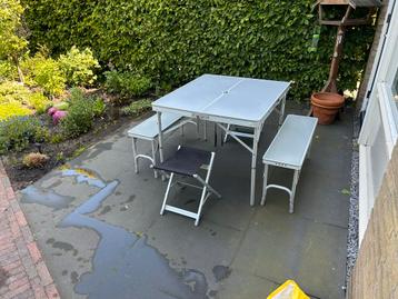 Opvouwbare Picknickset - Gebruikt beschikbaar voor biedingen