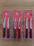 Schulte-Ufer Keukenmessen - 6 stuks Nieuw, Huis en Inrichting, Nieuw, Ophalen of Verzenden, Rvs of Chroom, Vaatwasserbestendig