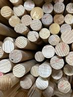 Rondhout in diverse maten - 6/9/12/18/22/28/34/40mm VOORRAAD, Doe-het-zelf en Verbouw, Hout en Planken, Ophalen, 25 tot 50 mm