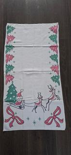 Vintage retro theedoek van Persil, kerstafbeeling, kerstman, Antiek en Kunst, Ophalen of Verzenden
