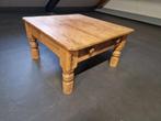 Antieke Grenen Tafel - Charmant & Uniek, Ophalen, Gebruikt, 50 tot 75 cm, 50 tot 100 cm
