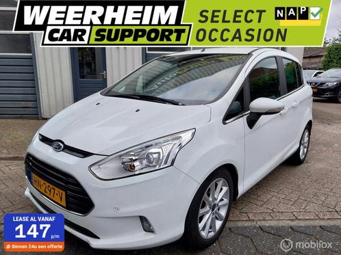 Ford B-Max 1.0 EcoBoost Titanium|Navi|AUR cam|Trekhaak, Auto's, Ford, Bedrijf, Te koop, B-Max, ABS, Airbags, Airconditioning, Alarm
