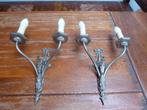 2 art nouveau wandlampjes, Antiek en Kunst, Ophalen of Verzenden