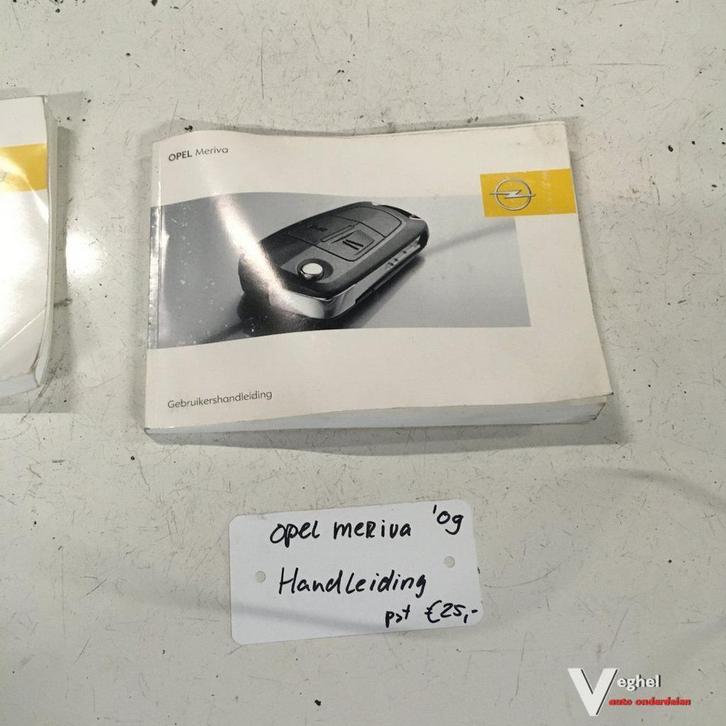 Opel Meriva 1.6 16v automaat  Instructieboekje, Auto diversen, Handleidingen en Instructieboekjes, Ophalen of Verzenden