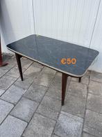 Vintage retro paspop tafel kast uitverkoop brocante, Ophalen, Huis en Inrichting