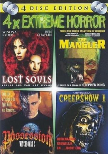 4 X Extreme Horror Vol.5 Dvd 4disc Zeldzaam ! beschikbaar voor biedingen
