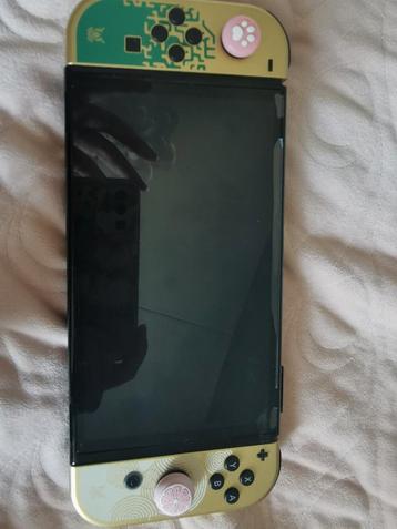 Nintendo Switch OLED Tears of the Kingdom + 5 Games & Case!  beschikbaar voor biedingen
