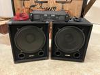 MAX 15SUB incl. Skytec SPL 2000W versterker | Subwoofer set, Audio, Tv en Foto, Luidsprekers, Subwoofer, Zo goed als nieuw, 120 watt of meer