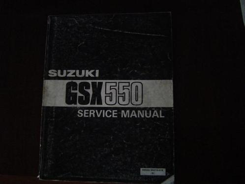 Suzuki GSX550 1983 motorcycle service manual GSX 550, Motoren, Handleidingen en Instructieboekjes, Suzuki, Ophalen of Verzenden