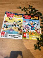 Donald Duck Extra - 2 Strips, Boeken, Meerdere stripboeken, Ophalen of Verzenden, Gelezen