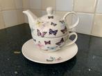 Ambiente Teapot Fitted Cup And Saucer Breakfast Cup, Ophalen of Verzenden