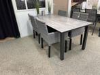 4 Summer Garden dinningstoel Lourdes + Sens-Line Florance, Ophalen of Verzenden, Nieuw, Wicker, Tuinset