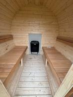 2M Barrel Sauna Gratis Levering en Plaatsing, Ophalen of Verzenden, Nieuw, Complete sauna