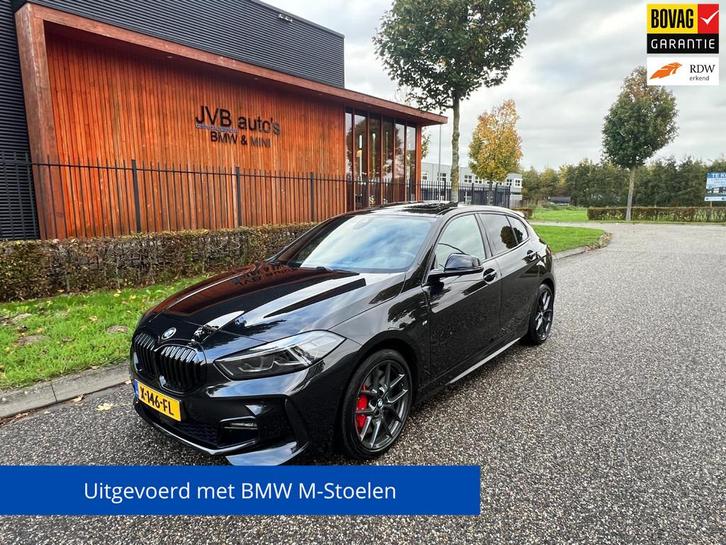 BMW 1-serie 118i M-Sport pro, M-stoel, panorama, H&K, Auto's, BMW, Bedrijf, Te koop, 1-Serie, ABS, Achteruitrijcamera, Adaptive Cruise Control