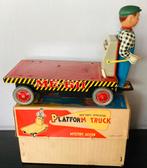 Zeer zeldzame 1960 Platform Truck,ME 611,China + doos,lezen, Ophalen