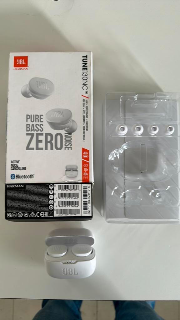 JBL Tune 130 NC TWS, Audio, Tv en Foto, Koptelefoons, Overige merken, Draadloos, Bluetooth, Ophalen of Verzenden