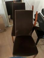 Gratis 3 eetkamerstoelen, Huis en Inrichting, Stoelen, Ophalen, Gebruikt
