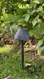 Gietijzeren tuinsteker paddenstoel donkerbruin PG540A, Nieuw, Ophalen of Verzenden