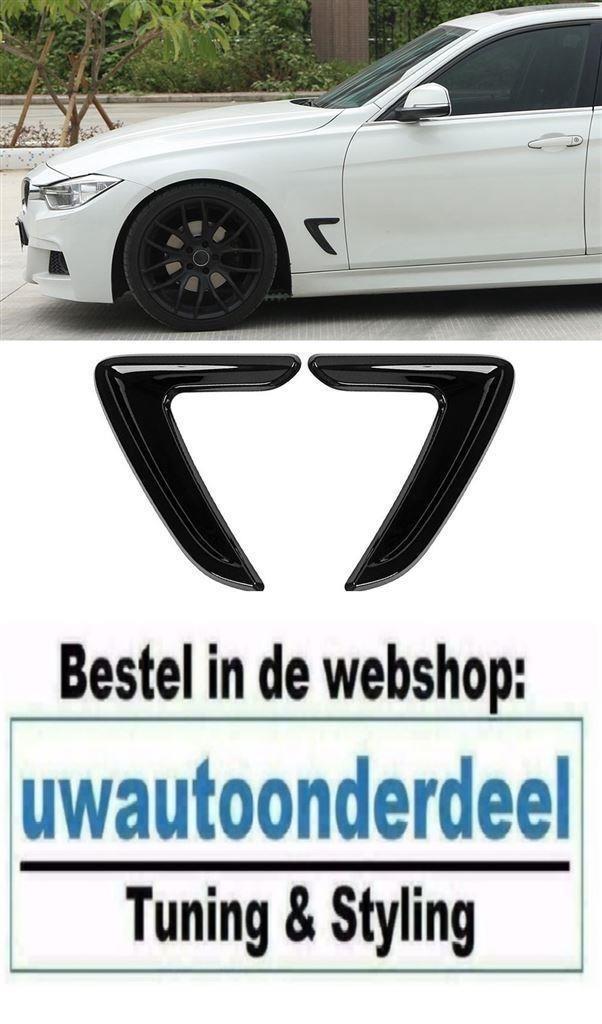 Zijscherm Canard Trim Wing Spoiler Voor Bmw 3 Serie F30 F31, Auto diversen, Tuning en Styling, Verzenden