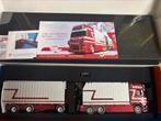 Scania Tekno G & J van Leeuwen, Hobby en Vrije tijd, Modelauto's | 1:50, Verzenden, Zo goed als nieuw, Bus of Vrachtwagen, Tekno