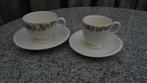 2x Wedgwood Barleston Etruria kop en schotel, Antiek en Kunst, Ophalen of Verzenden