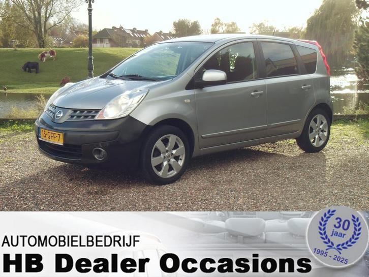 Nissan Note 1.6 Life - Airco (bj 2008), Auto's, Nissan, Bedrijf, Te koop, Note, ABS, Airbags, Airconditioning, Bluetooth, Boordcomputer