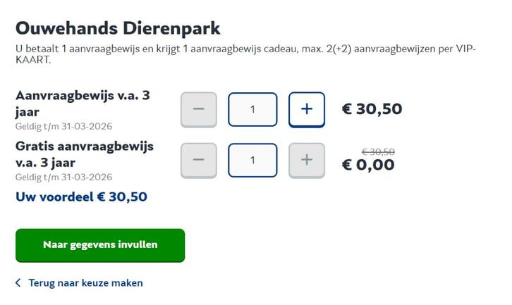 Ouwehands Dierenpark 50% korting, Tickets en Kaartjes, Recreatie | Dierentuinen, Twee personen, Ticket of Toegangskaart