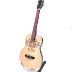 Taylor Swift Akoestisch gitaar miniatuur van hout 25cm deco, Info@deconoord.nl, Deco Noord, Nieuw, Ophalen of Verzenden