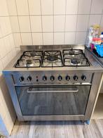 GRATIS Fornuis 5 pits met oven, Witgoed en Apparatuur, Fornuizen, Ophalen, Gebruikt, Gas, 45 tot 60 cm