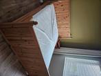 Grenen bed van Ikea 160cm, Huis en Inrichting, Ophalen, Gebruikt, Bruin, Landelijk, scandinavisch