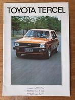 Toyota Tercel folder brochure, Ophalen of Verzenden, Gelezen, Toyota