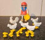 Playmobil boerin met kippen 3595, Kinderen en Baby's, Speelgoed | Playmobil, Ophalen of Verzenden, Gebruikt