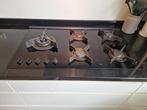 MODERNE ELEGANTE HOOGGLANS KEUKEN MET KASTENWAND, Ophalen, Wit, Graniet of Steen, Dubbelwandige keuken
