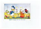 oude Disney Donald Duck ansichtkaart jaren 30 Valentine UK 3, Verzamelen, Ophalen of Verzenden, 1920 tot 1940, Gelopen, Cultuur en Media
